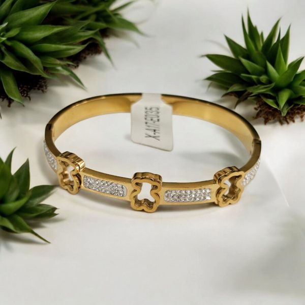 Pulsera oso/cristal
